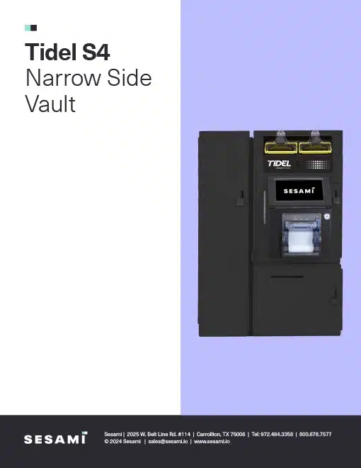 Tidel-S4-Narrow-Side-Vault-SPEC-SHEET